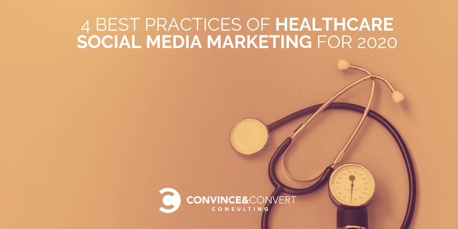 4 melhores práticas de marketing de mídia social de saúde para 2020