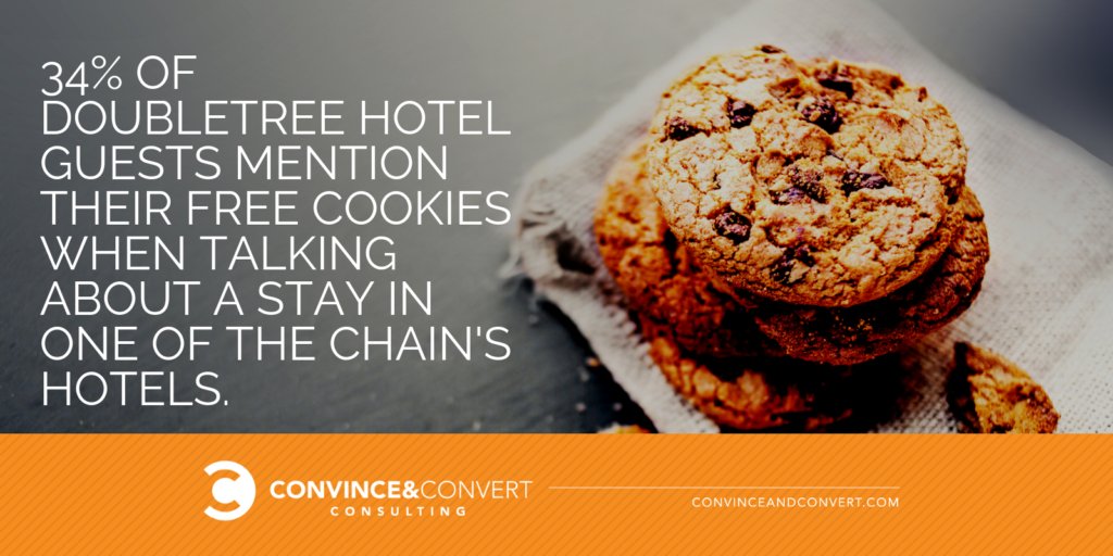 cookie gratuiti dell'hotel doubletree