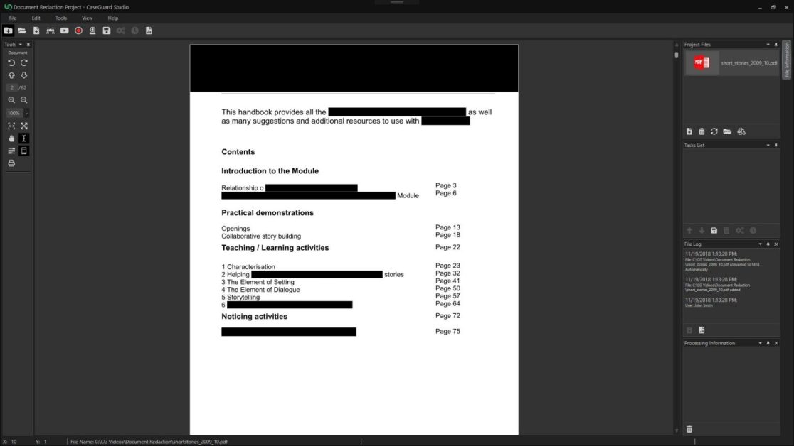 программа для редактирования pdf caseguard