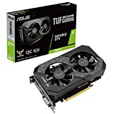 ASUS TUF Gaming การ์ดแสดงผล NVIDIA GeForce GTX 1660 Ti EVO OC Edition (PCIe 3.0, 6GB GDDR6, HDMI 2.0b, DisplayPort 1.4, น้ำมันหล่อลื่นเกรด Space-Grade, ดีไซน์กะทัดรัด, GPU Tweak II)