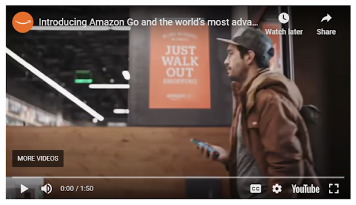 Marketing su Youtube di Amazon