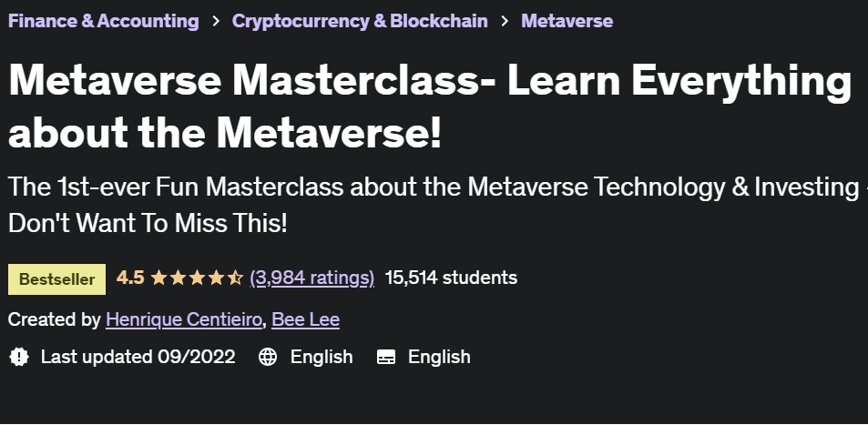 Metaverse-Meisterklasse