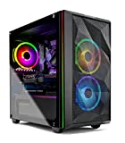 SkyTech Chronos Mini Gaming Komputer PC Desktop - Intel Core-i3 10100F 3.6GHz, GTX 1650 4G, SSD 500GB, 8G 3000, Kipas RGB, AC WiFi, Windows 10 Home 64-bit