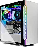 Skytech Gaming Archangel Gaming Komputer PC Desktop – Ryzen 5 5600X 3.7GHz, RTX 3060 TI 8G, 1TB NVMe SSD, 16GB DDR4 3200MHz, Kipas RGB, Windows 10 Home 64-bit, Wi-Fi 802.11AC, Putih