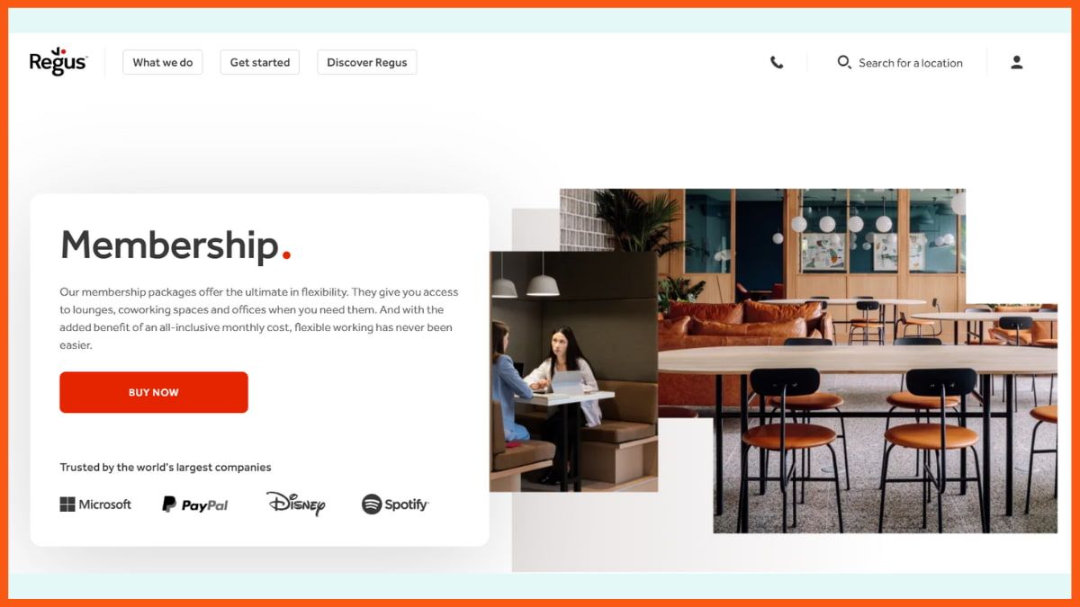 Adhésion Regus Businessworld - Meilleure alternative à FoundersCard