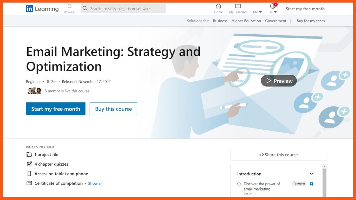 Marketing e-mailowy LinkedIn Learning: strategia i optymalizacja