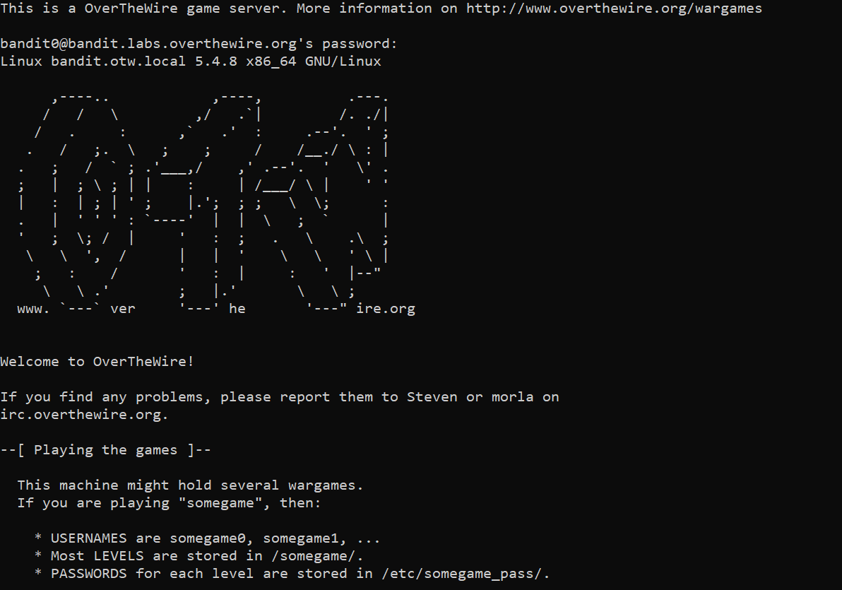 Contoh Login SSH