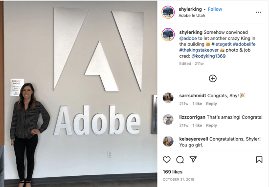 Susținerea angajaților Adobe