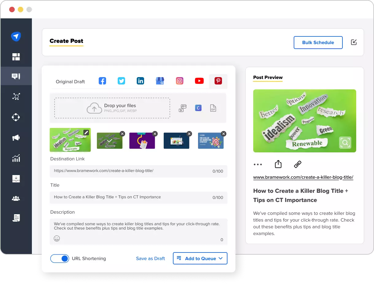 socialpilot を使用した pinterest スケジューリング pinterest scheduling with socialpilot