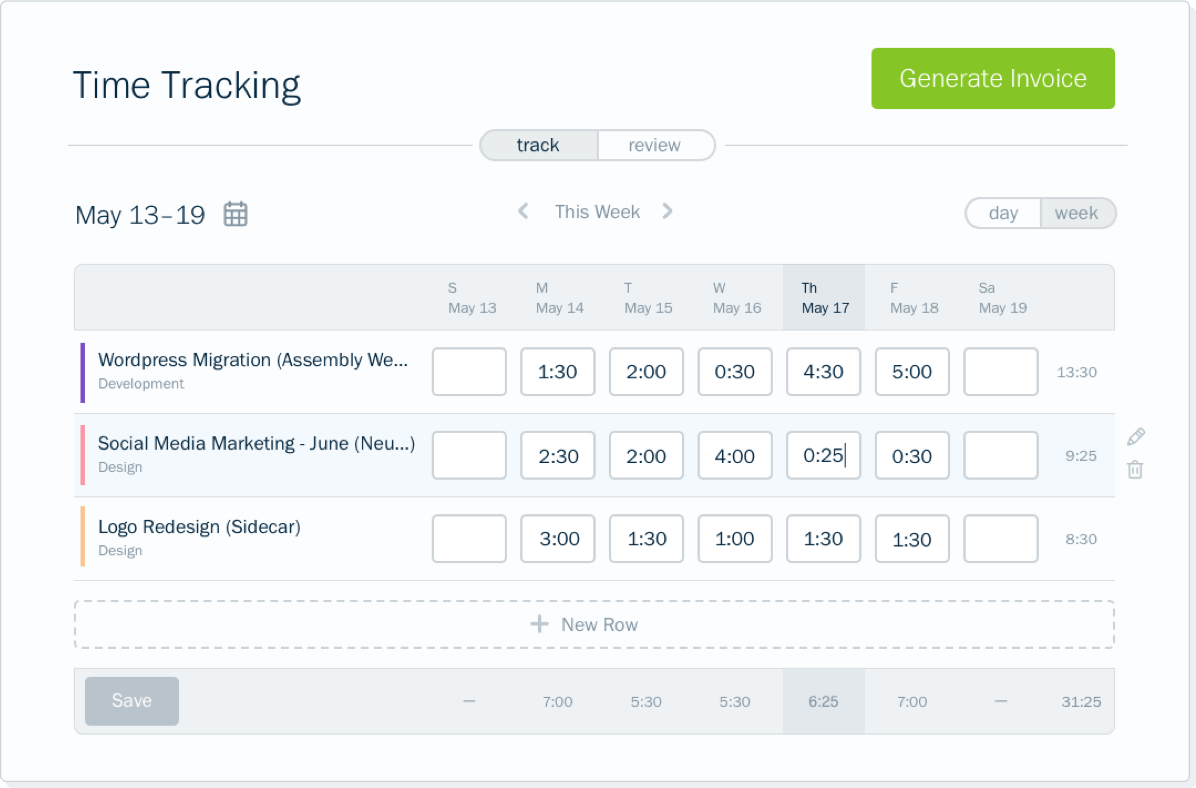 Freshbooks-Time-Tracking-Pagina