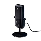 Elgato Wave: 3 - ميكروفون بمكثف USB بجودة الاستوديو الممتاز للبث ، والبث الصوتي ، والألعاب والمكتب المنزلي ، وبرنامج خلاط مجاني ، ومكونات مؤثرات صوتية ، ومضادة للتشوه ، وتشغيل التوصيل ، لأجهزة Mac والكمبيوتر الشخصي