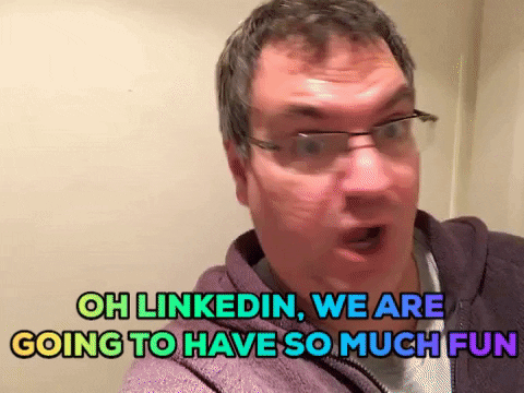 linkedin atât de distractiv GIF de Stoneham Press