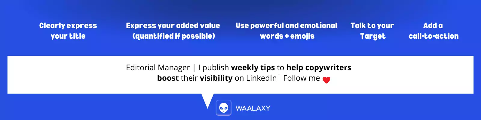 contoh headline linkedin