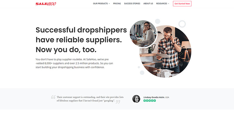 Salehoo-Homepage