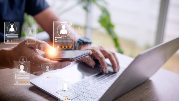 card digital pentru strategia de afaceri