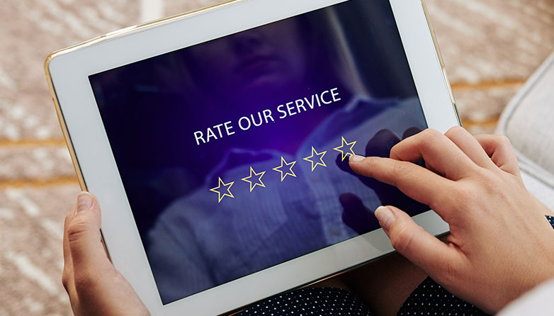 Gestione delle recensioni online Online reviews management
