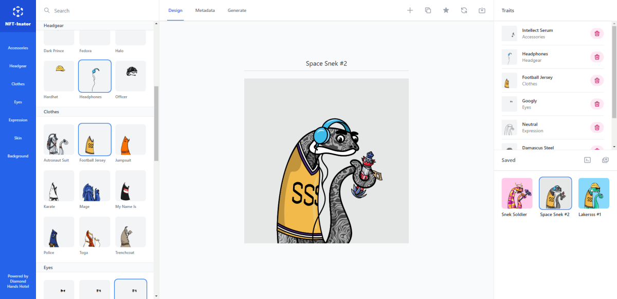 Demo Space Sneks Society
