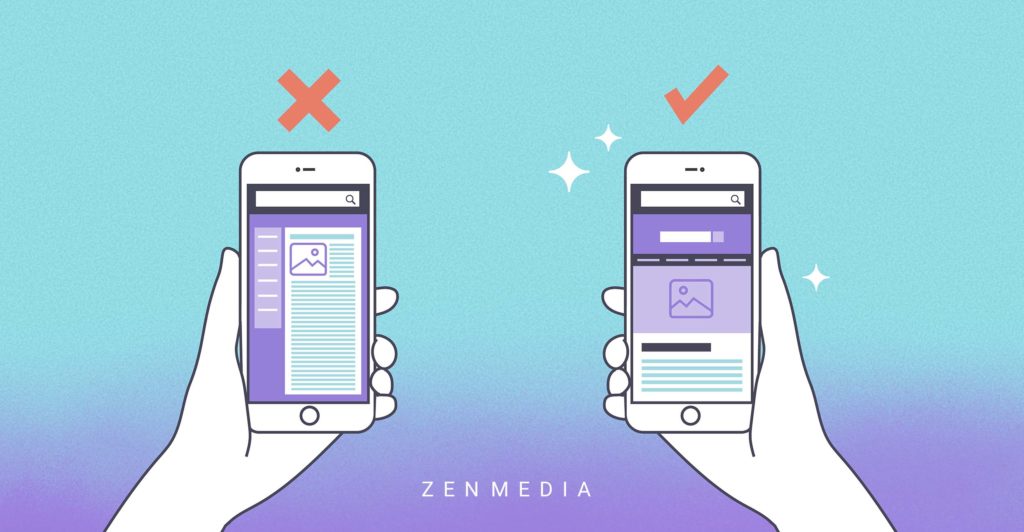 otimização de dois telefones para celular