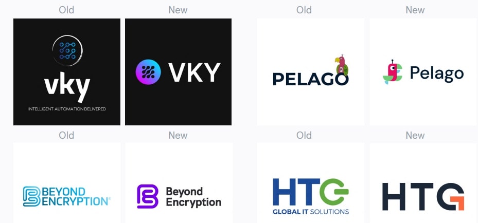Contoh rebrand logo strategi rebrand B2B