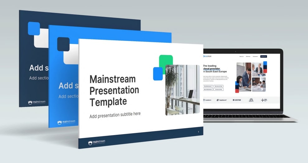 Strategi rebrand B2B - moodboard dan maket
