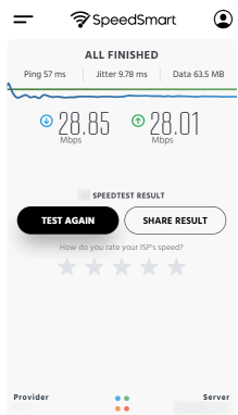 最高のインターネット速度テスト サイトについては、Speedsmart.net の Web サイトにアクセスしてください。
