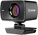 Elgato Facecam - 1080p60 真正全高清网络摄像头，适用于直播、游戏、视频通话、索尼传感器、高级光校正、DSLR 风格控制，适用于 OBS、Zoom、Teams 等，适用于 PC/Mac