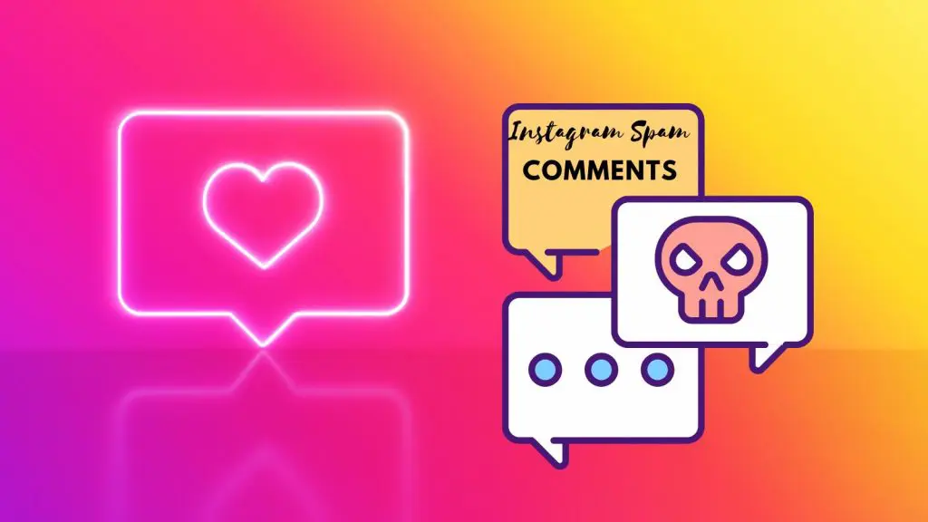 Instagram 스팸 댓글