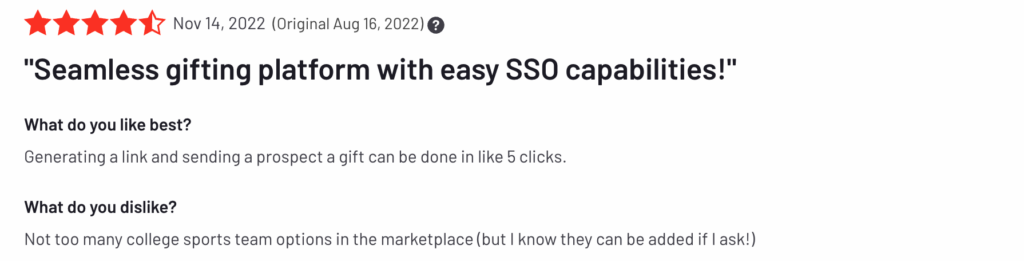 Oprogramowanie do podarunków: Bezproblemowa platforma do podarunków z prostymi funkcjami logowania jednokrotnego!