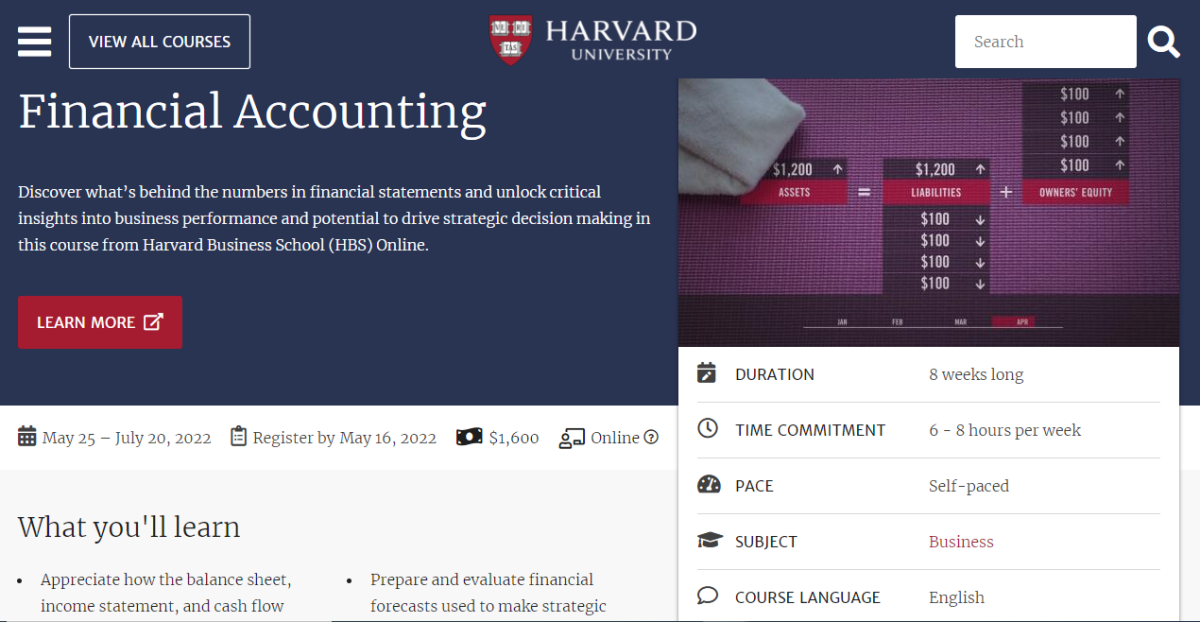 Akuntansi Keuangan- Harvard