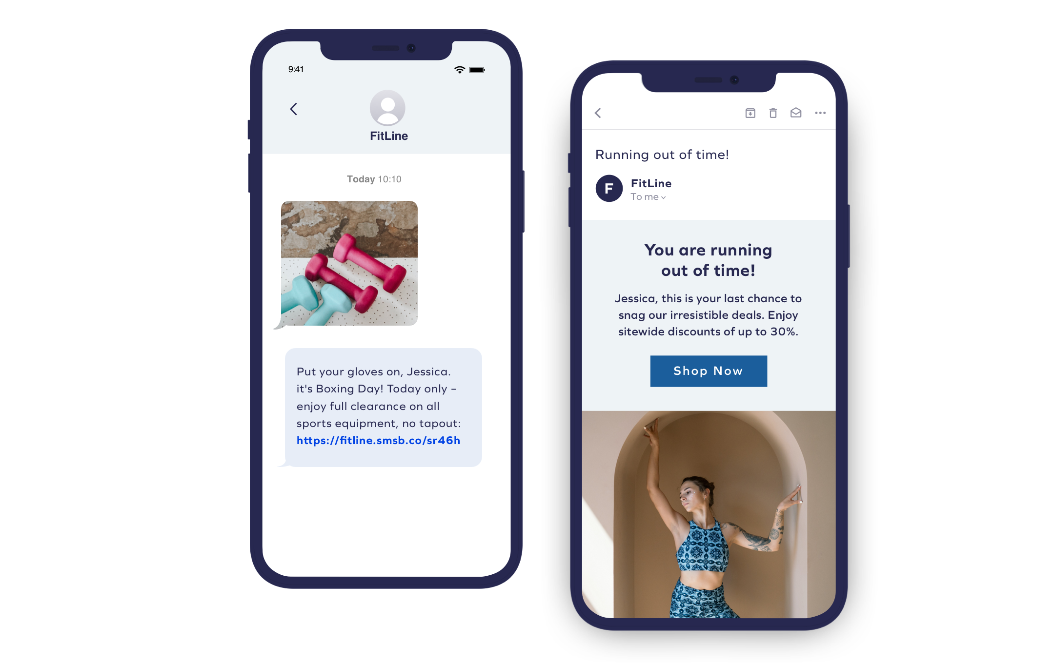 SMS pazarlama şablonu