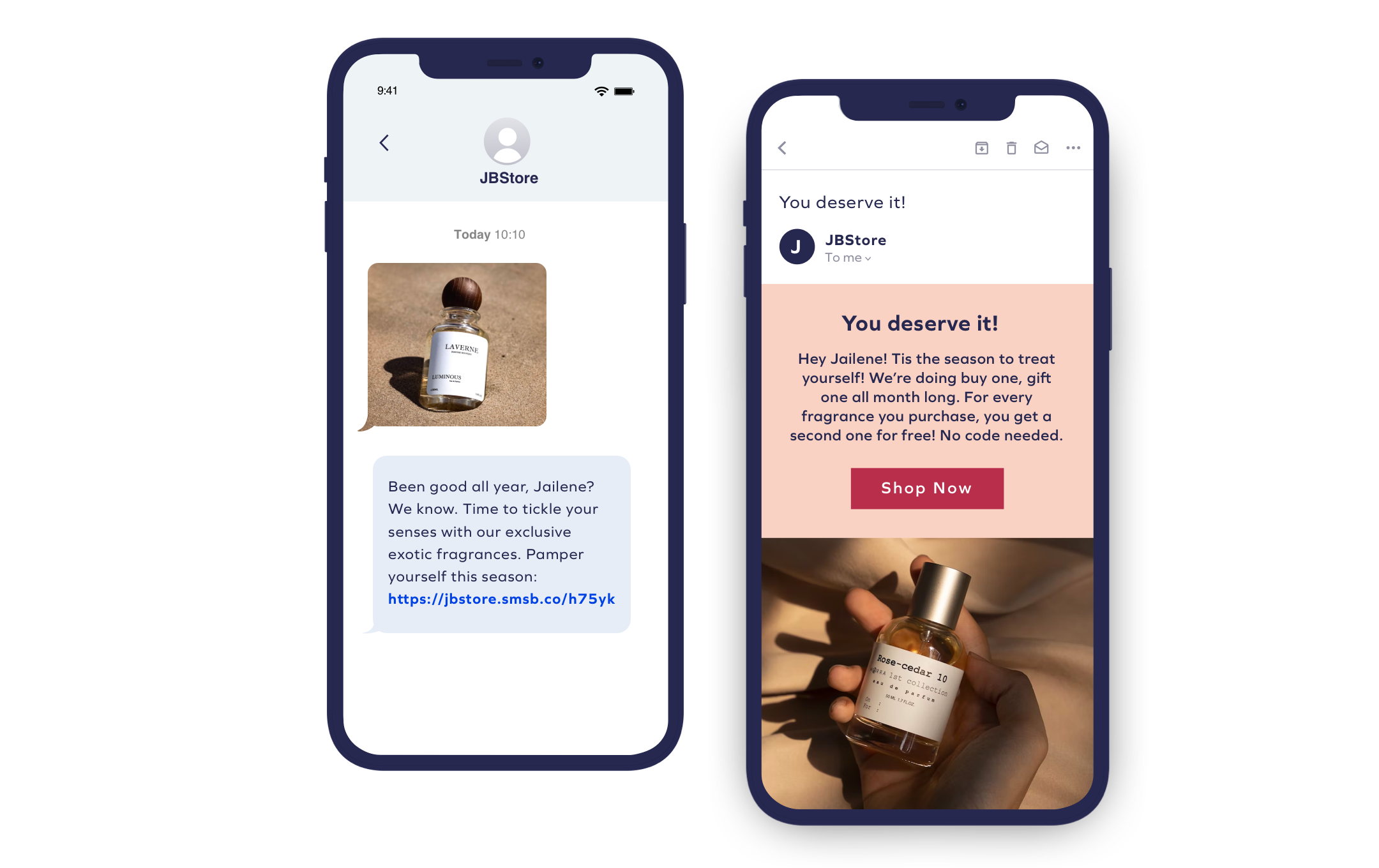 SMS pazarlama şablonu