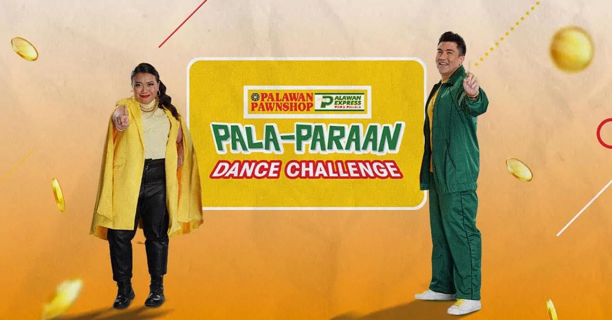 affiche promotionnelle du défi de danse pala-paraan