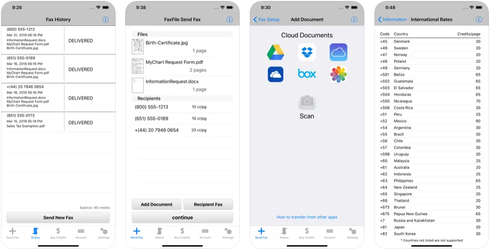iPhone을 위한 최고의 팩스 앱