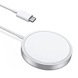 Apple MagSafe 충전기 iPhone 13 마그네틱 충전기 [Apple MFi 인증] 무선 고속 충전 케이블 코드 iPhone SE/13/12/11/X Mini와 호환되는 휴대용 충전 코드, AirPods Pro-Strong Attraction