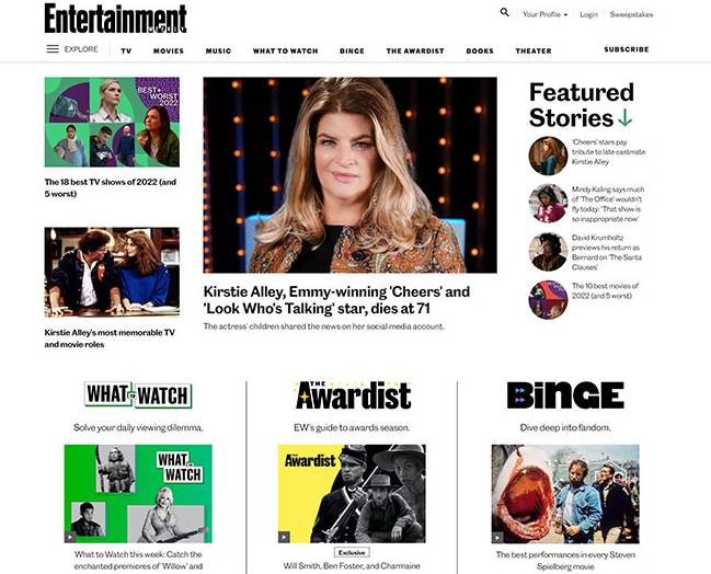 Semanal de entretenimiento