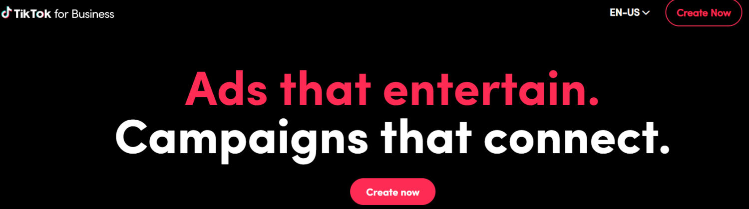 Tiktok-Werbung