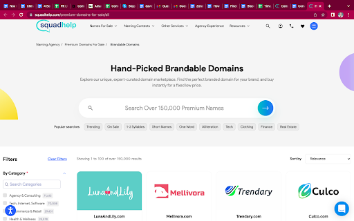 Satılık Squadhelp isimleri