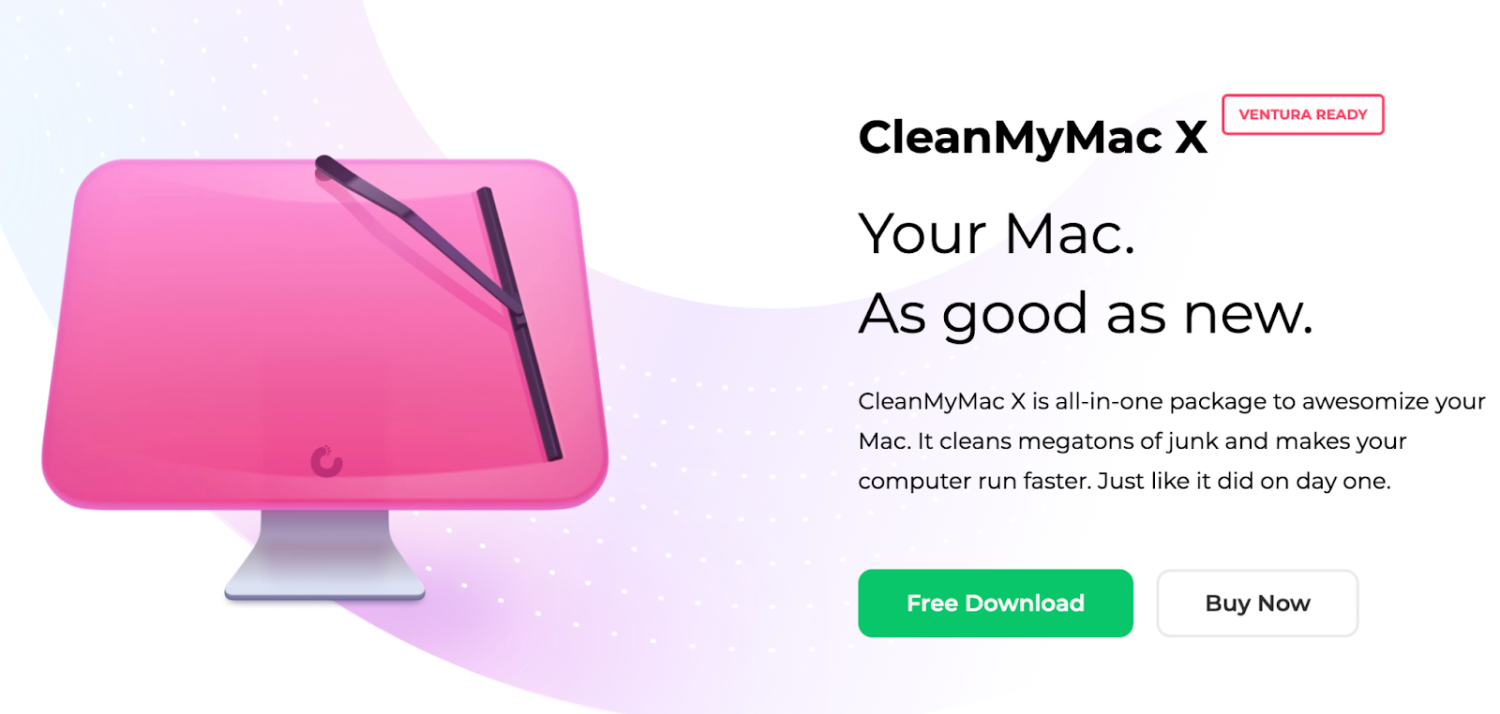 cleanmymac-ホームページ