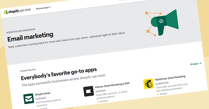 Aplikasi Shopify Pemasaran Email Terbaik The Best Email Marketing Shopify Apps