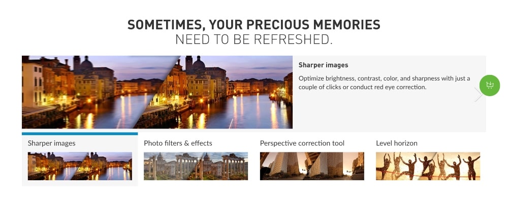 Herramientas de corrección de fotos Magiz