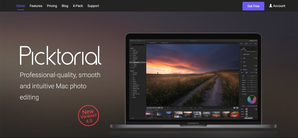 Software organizador de fotos Piktorial