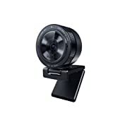 Razer Kiyo Pro 스트리밍 웹캠: 풀 HD 1080p 60FPS - 적응형 광 센서 - HDR 지원 - 조정 가능한 FOV가 있는 광각 렌즈 - 회의 및 화상 통화를 위해 Zoom/Teams/Skype와 함께 작동