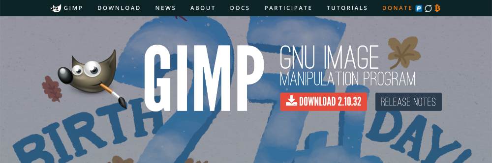 GIMP フリーの写真編集ソフト