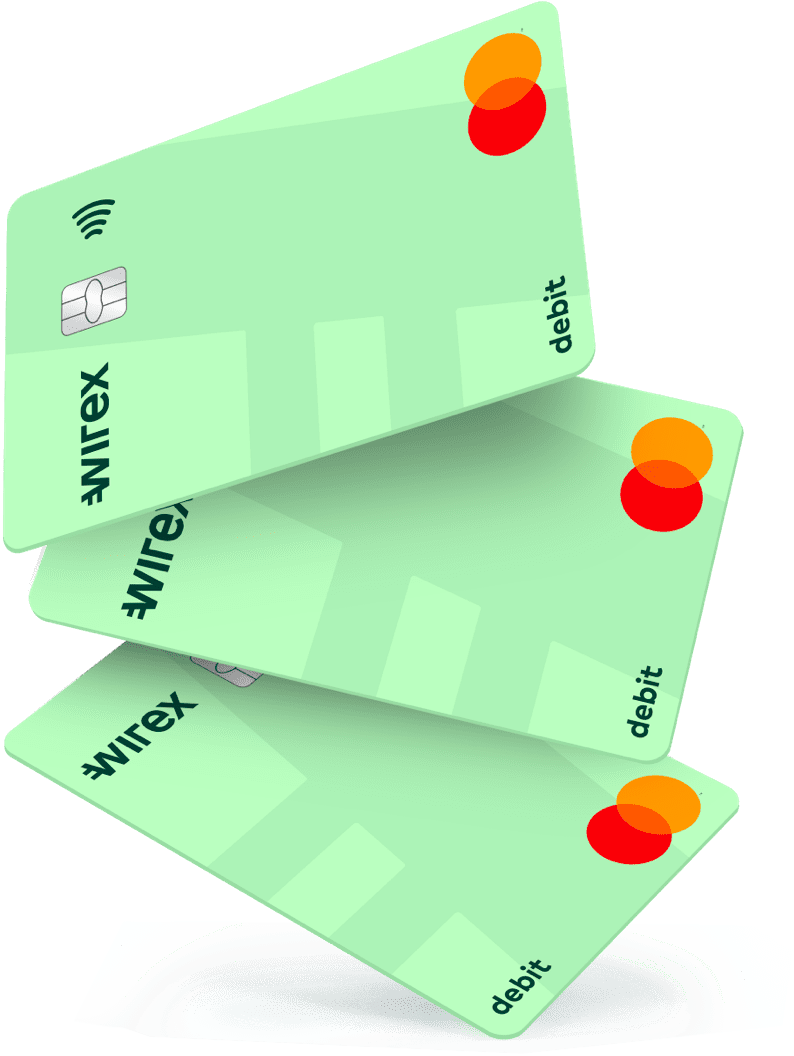 بطاقة السحب المشفرة من Wirex