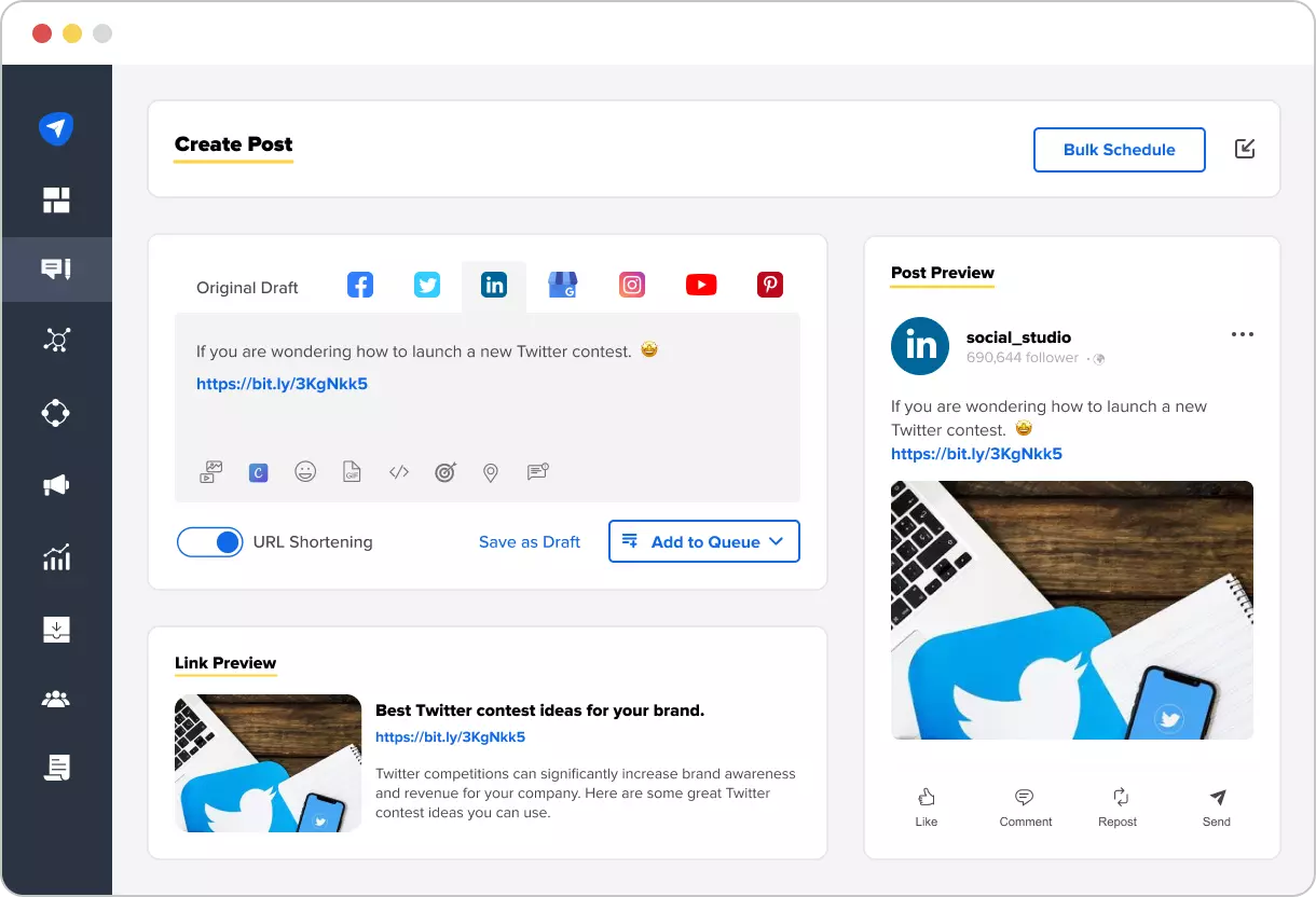 Penjadwal LinkedIn SocialPilot SocialPilot’s LinkedIn Scheduler