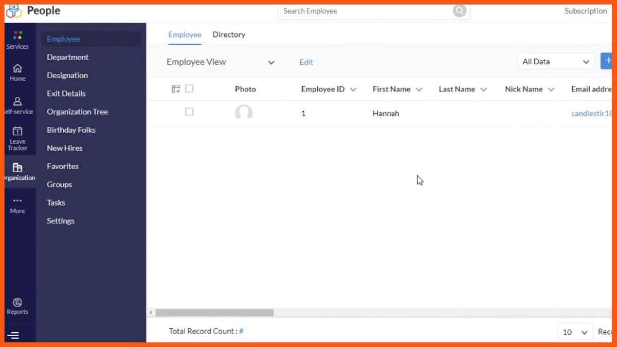 Zoho People- HRMS Tools no mercado para gestão de recursos humanos
