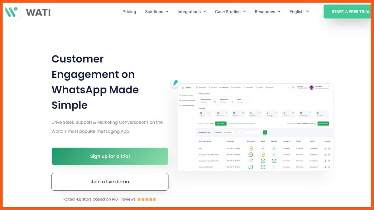 WATI- Furnizori API Whatsapp
