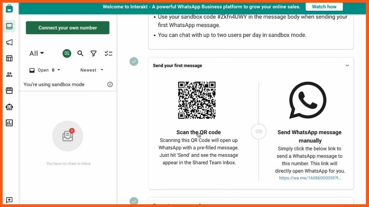Interakt- Furnizori API Whatsapp