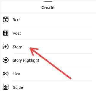 Buat cerita untuk mengubah latar belakang dalam cerita Instagram