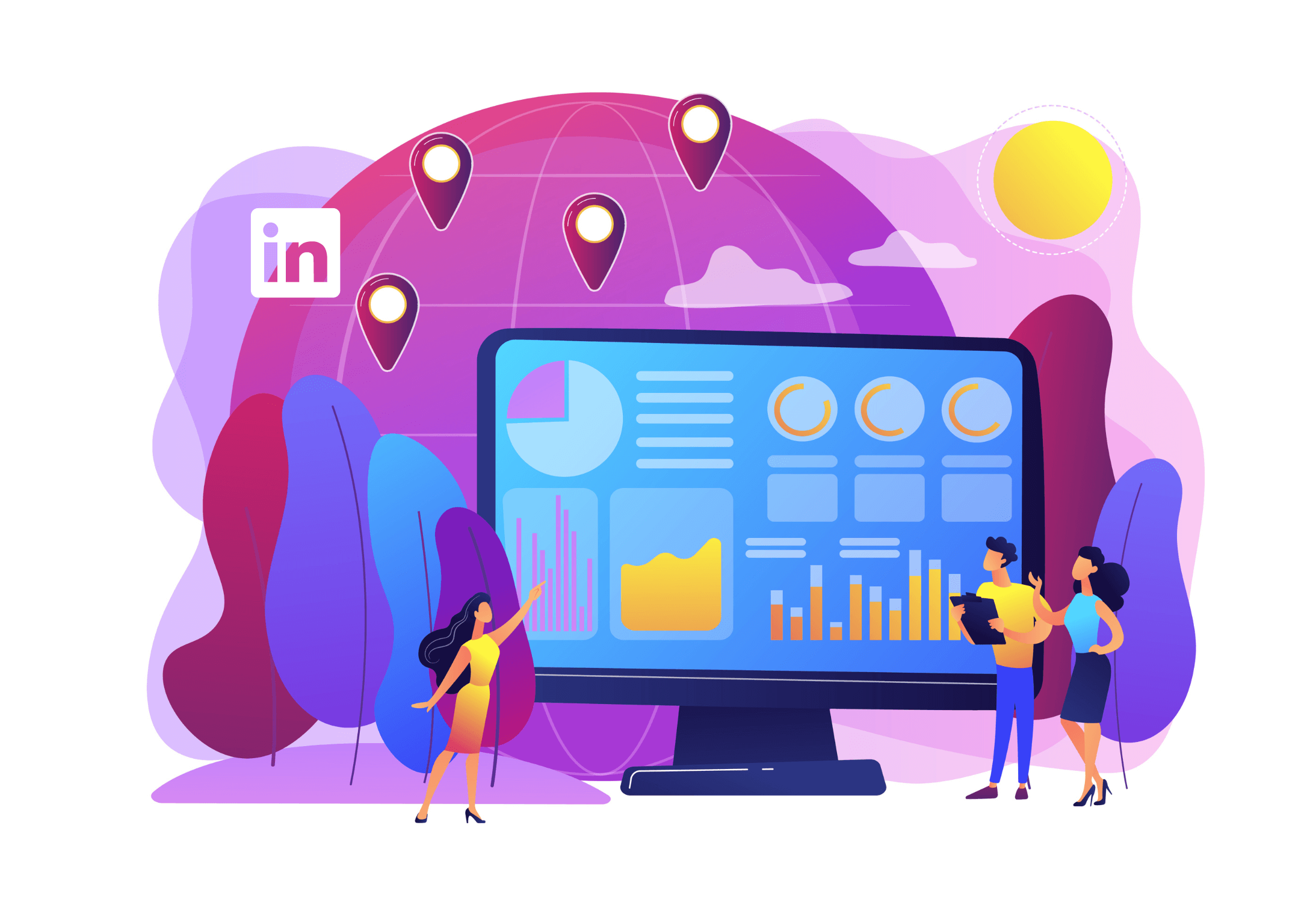 أدوات تحليل LinkedIn